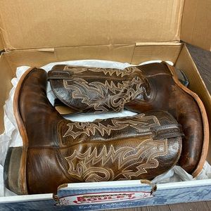 BOULET MEN'S DAMIANA MOKA CUTTER COWBOY BOOTS
